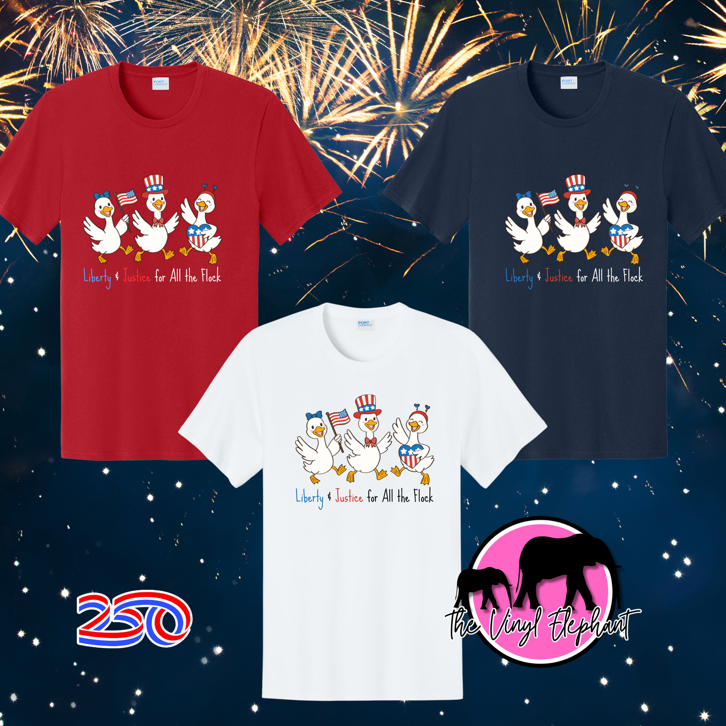 Liberty & Justice for All the Flock Tank