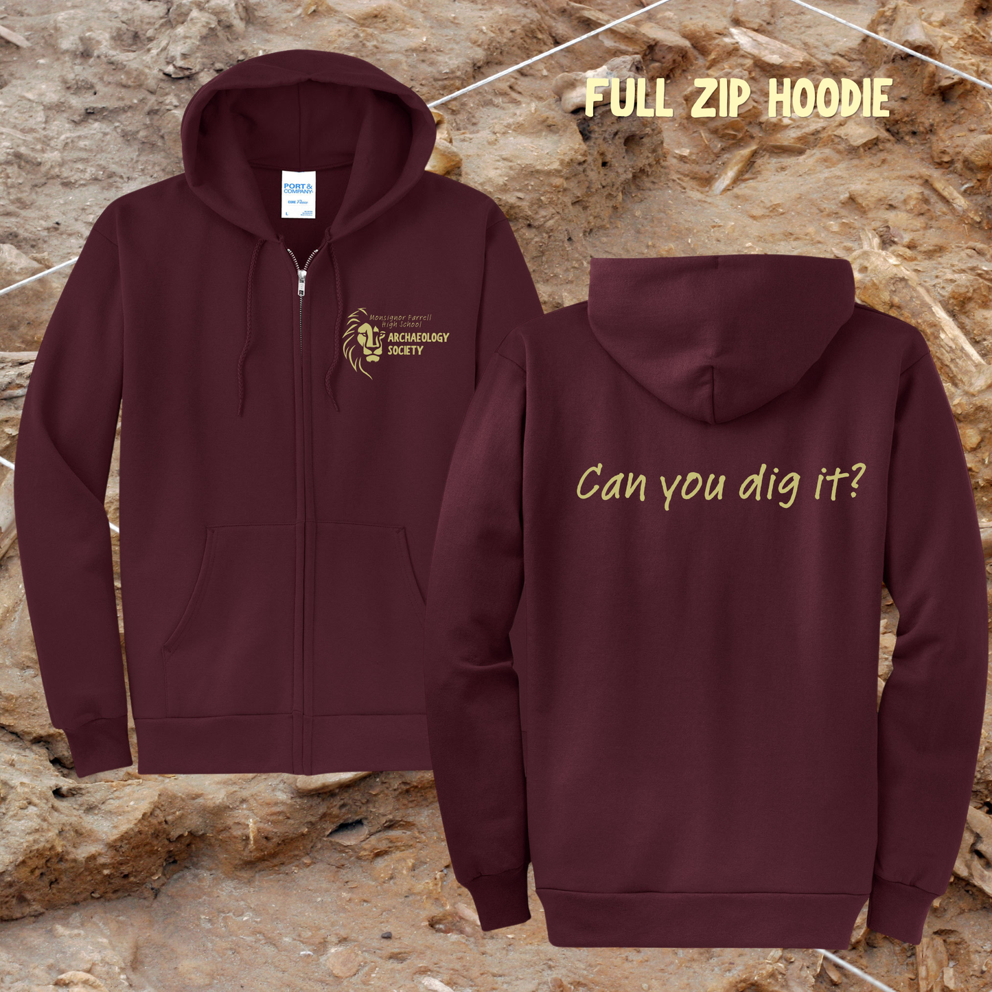 Full Zip Hoodie
