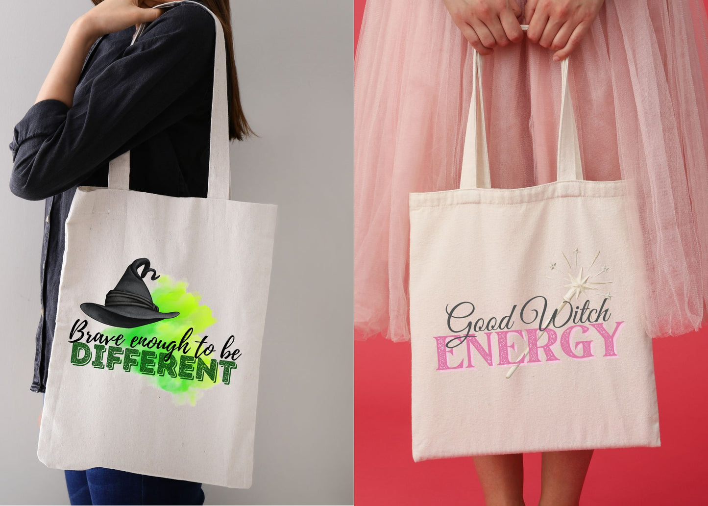 Wicked Inspired Canvas Tote Bags