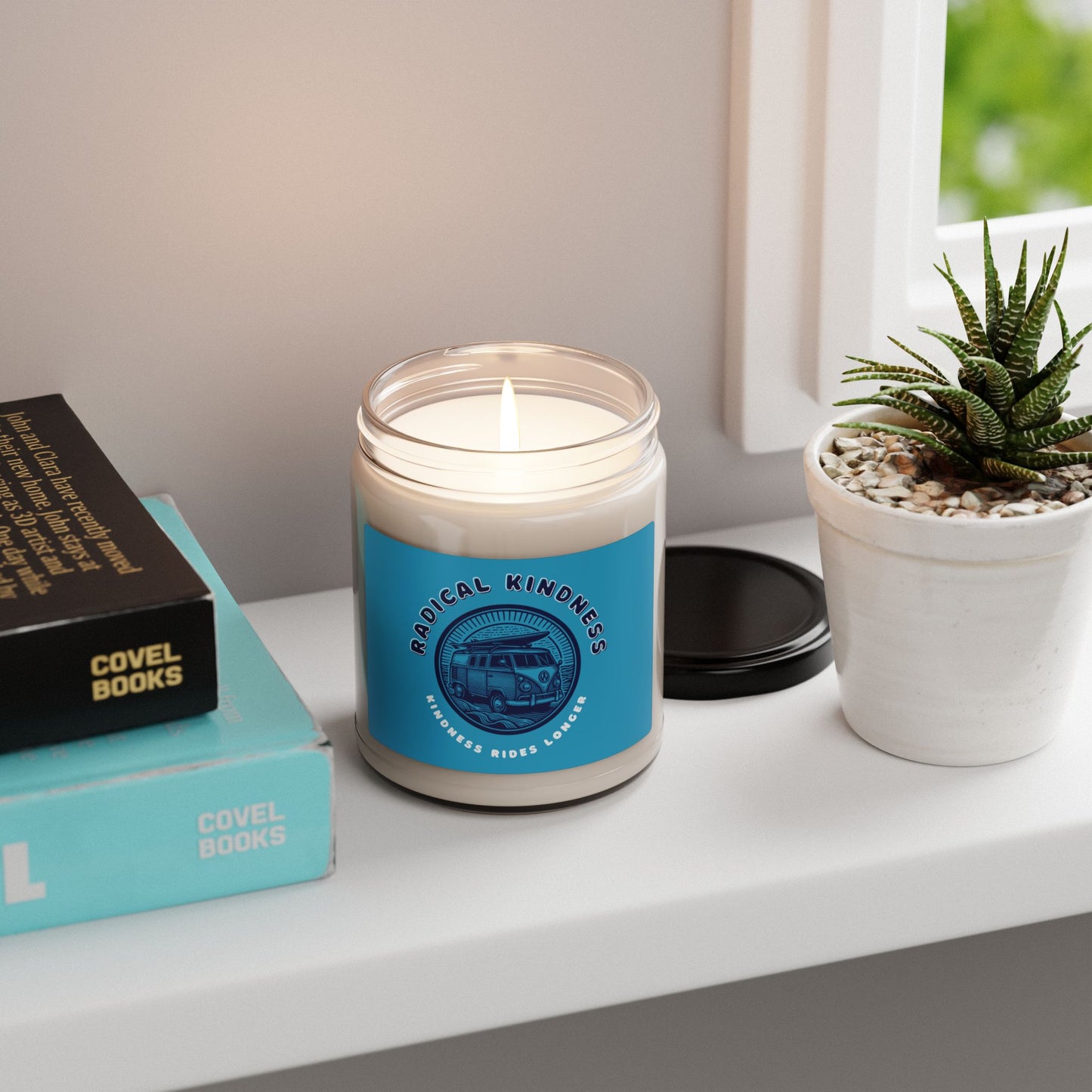 Soy Candle — 'Radical Kindness' RIDER Van Scented Candle (9oz)