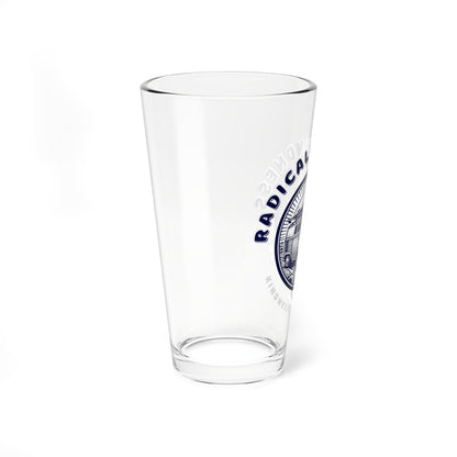 Mixing Glass — "Radical Kindness" Camper Van 16oz Pint Glass
