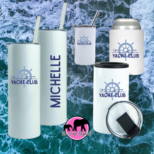 Shore Haven Yacht Club Custom Drinkware
