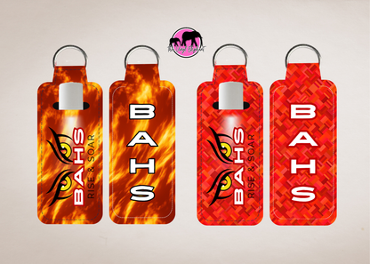 BAHS Chapstick Holder Keychain
