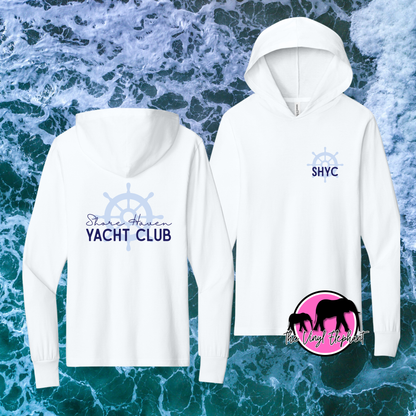 Shore Haven Yacht Club Long Sleeve Hoodie Shirt