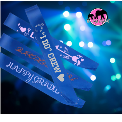 Celebration Sash