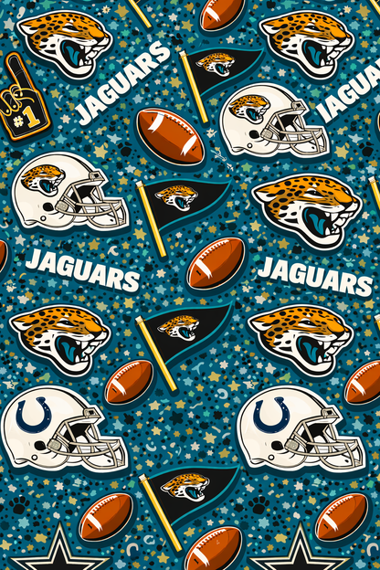 Favorite Pro Football Team Car Coasters