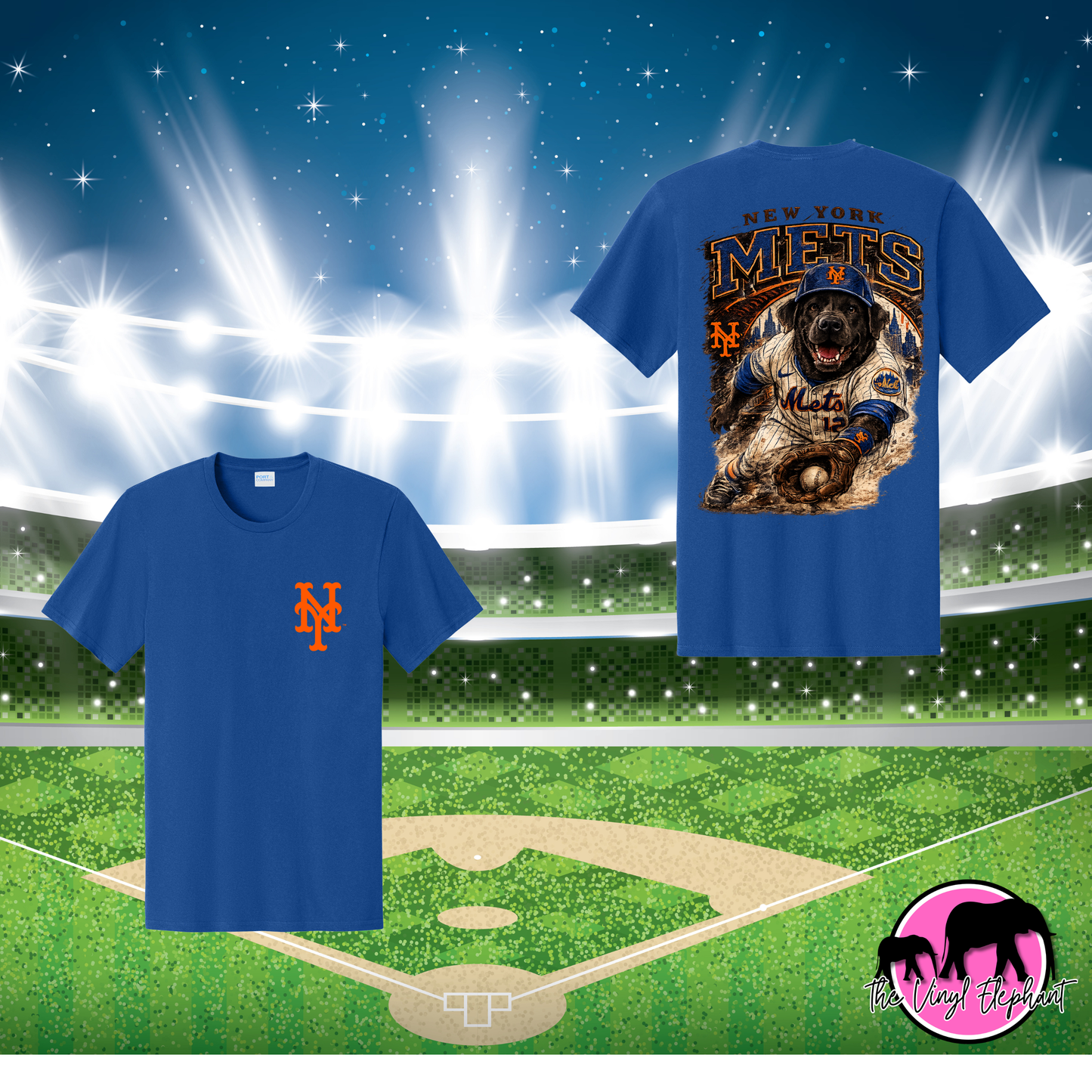 Custom Pet Portrait Sports Tee – Your Fur Baby in Their Jersey