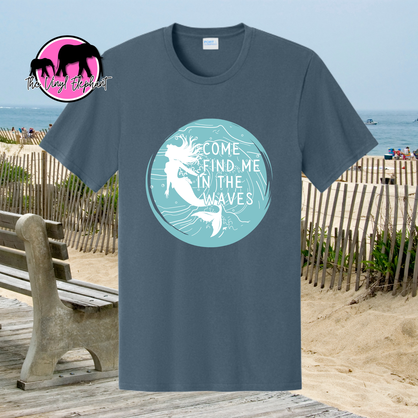 "Come Find Me in the Waves" Tee