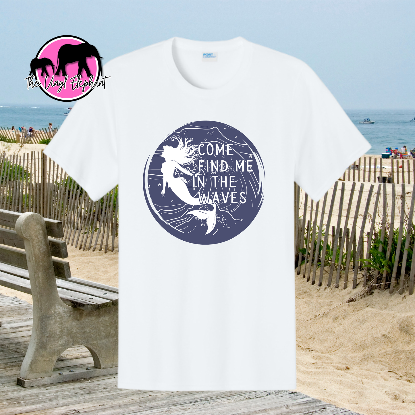 "Come Find Me in the Waves" Tee