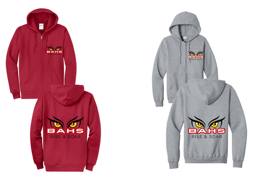 BAHS Full Zip Hoodie