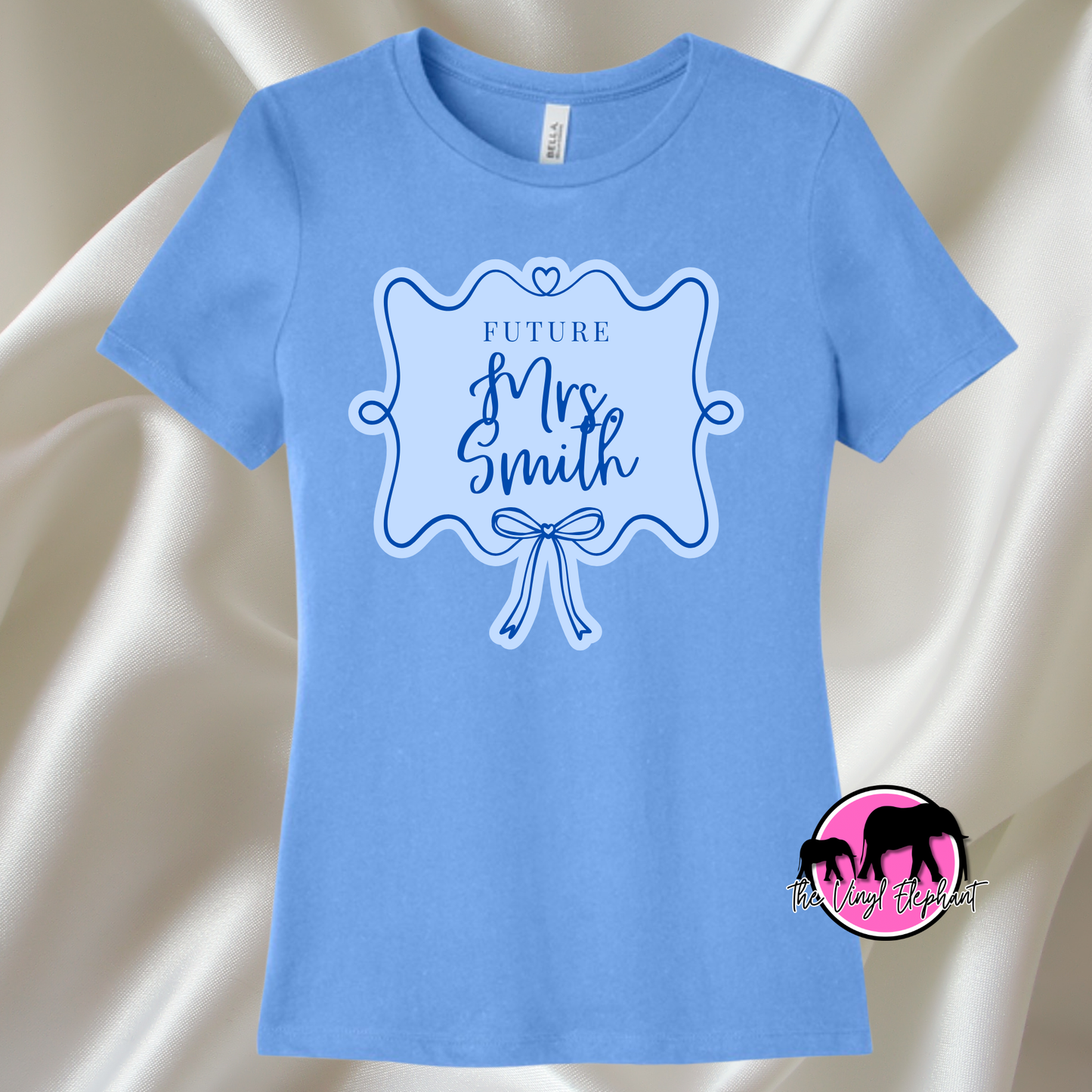 Future Mrs. Bow Frame - Personalized Apparel