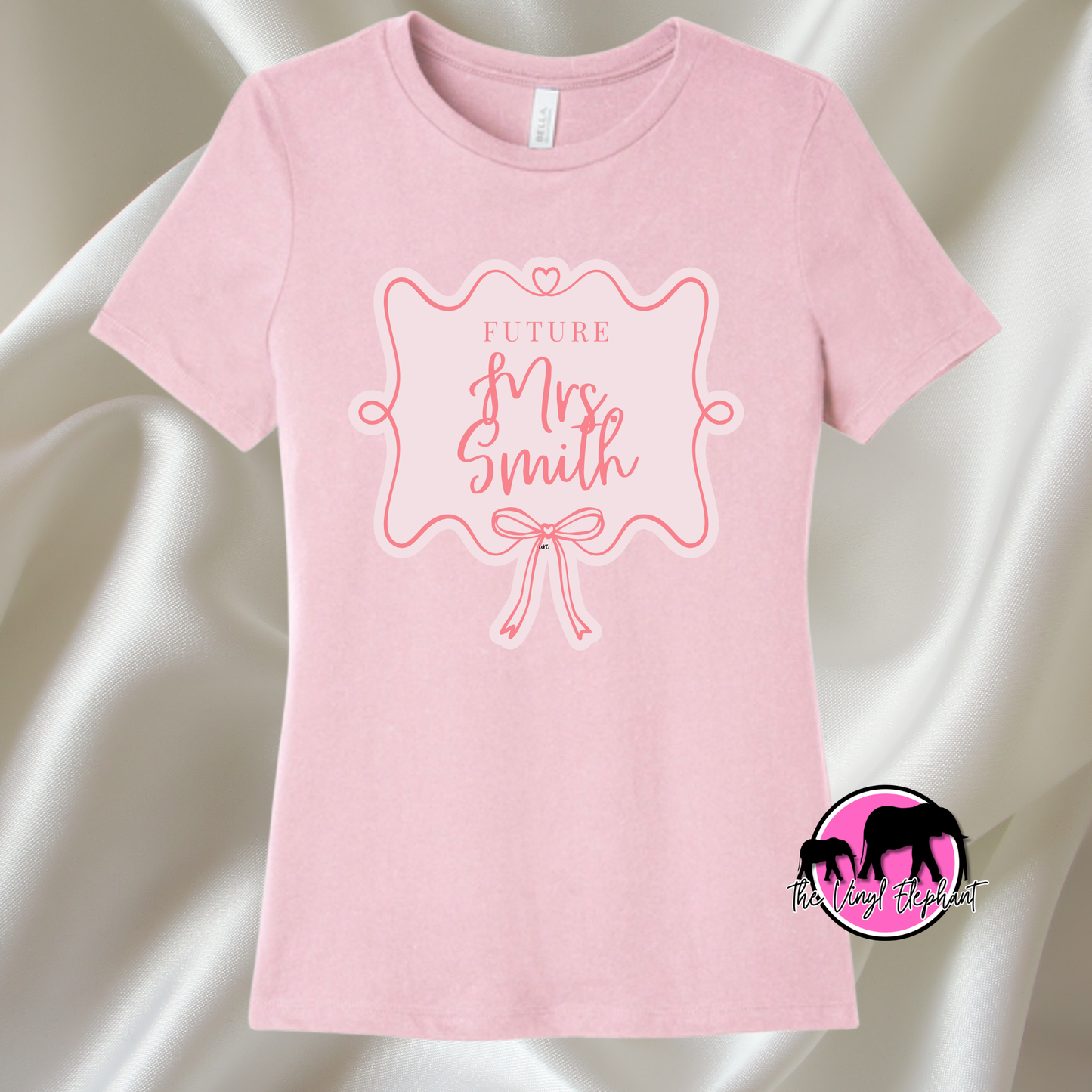Future Mrs. Bow Frame - Personalized Apparel