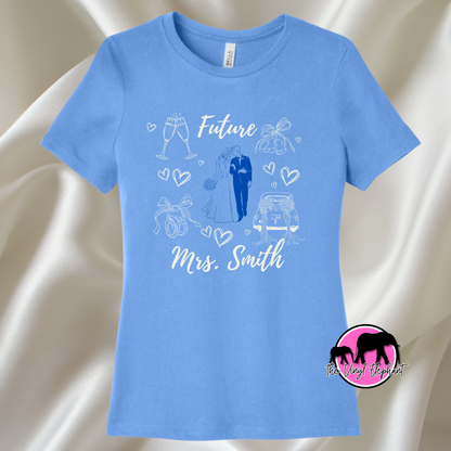 Future Mrs. Illustration - Personalized Apparel