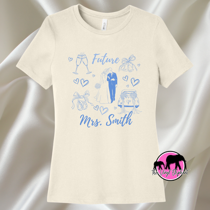 Future Mrs. Illustration - Personalized Apparel