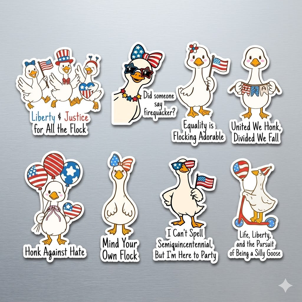 The American Collection Sticker Pack