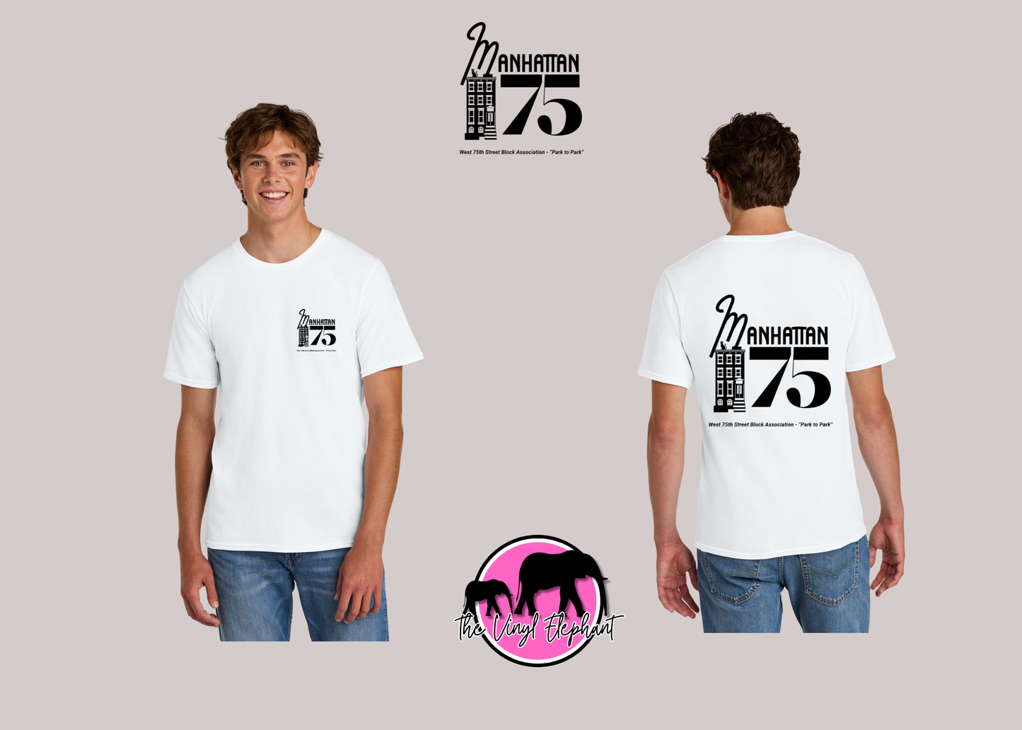 The Manhattan 75 Tee — Because Real New Yorkers Rep Their Block