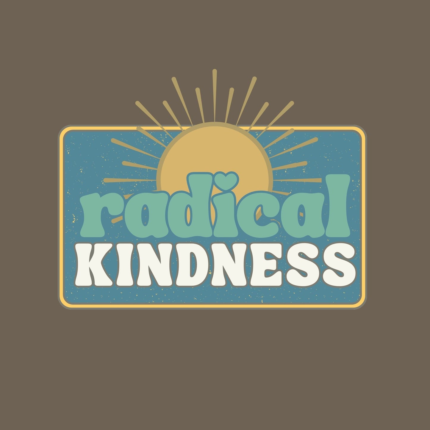 Radical Kindness Car Coasters