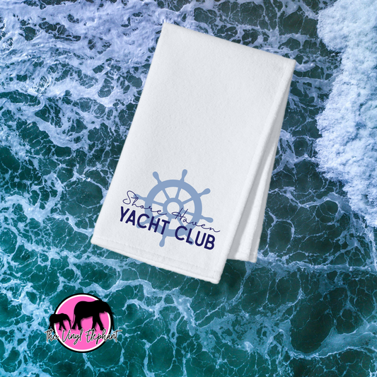 Shore Haven Yacht Club Dock Towel