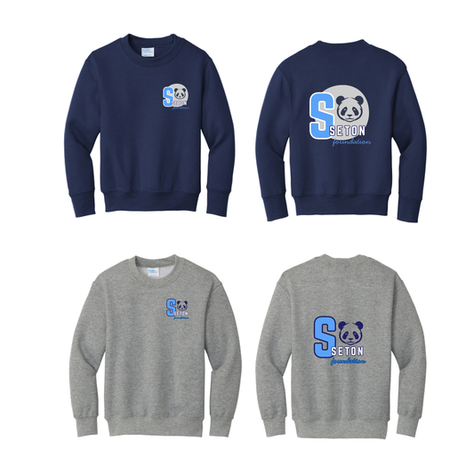 Seton Foundation Panda Crew Tee