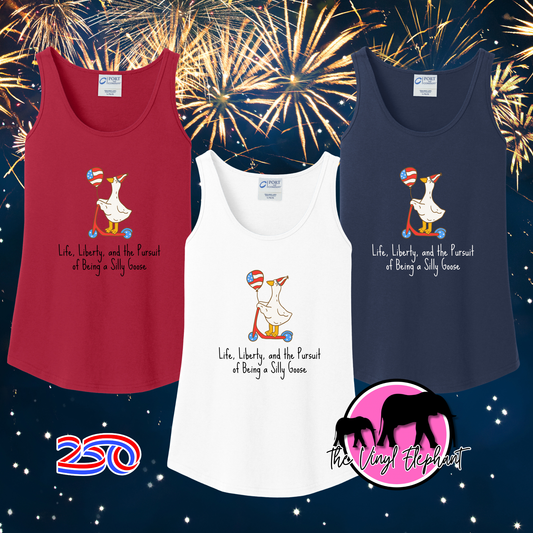 Life, Liberty, and the Pursuit of Being a Silly Goose Tank