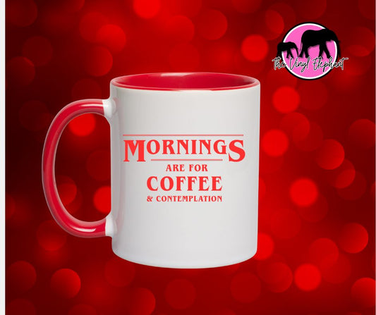 Stranger Things Inspired Mornings & Coffee Mug