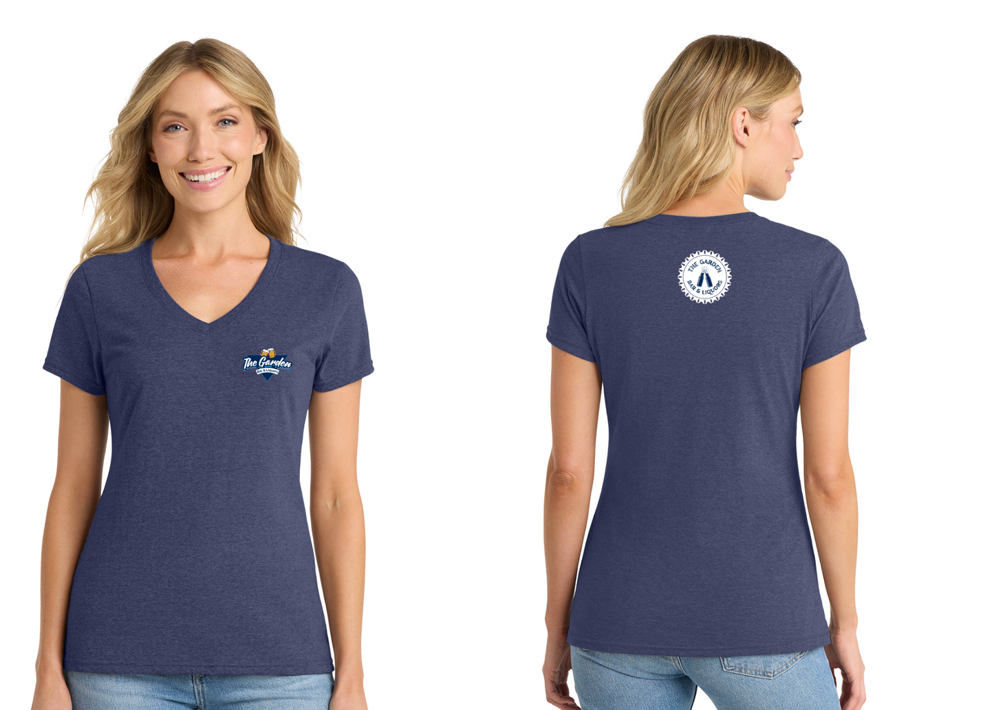 The Garden: Employee V Neck Tee Shirt