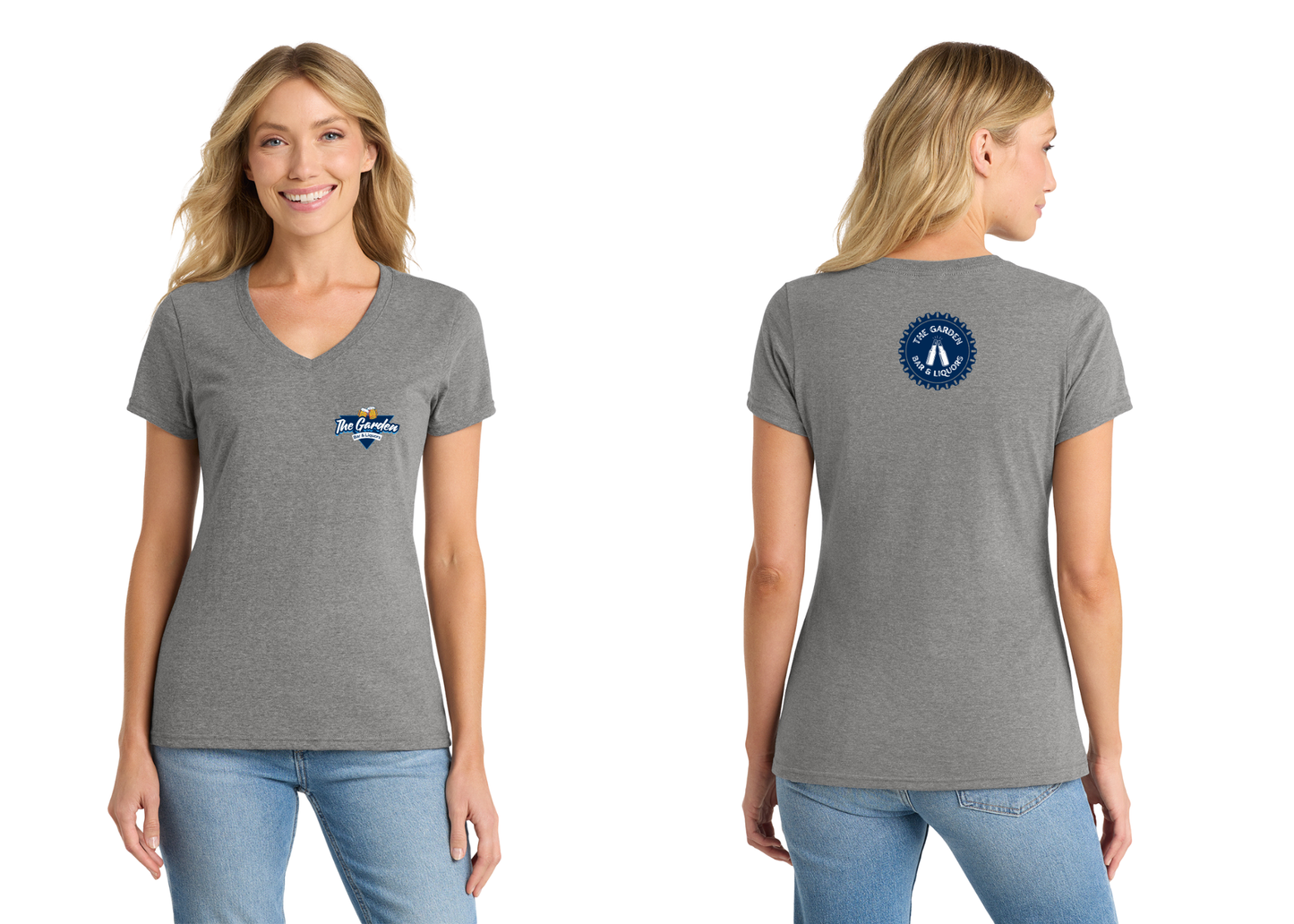 The Garden: Employee V Neck Tee Shirt