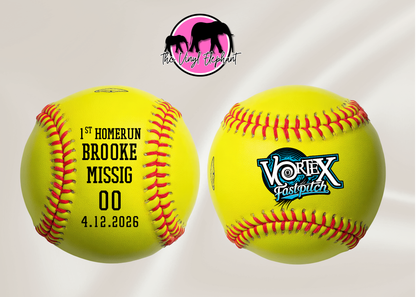 Personalized Softball